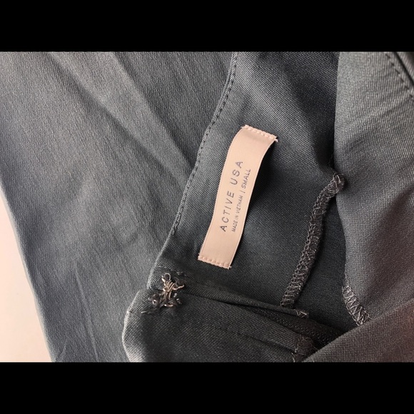 Grey Stretchy Pencil Skirt - Picture 3 of 4